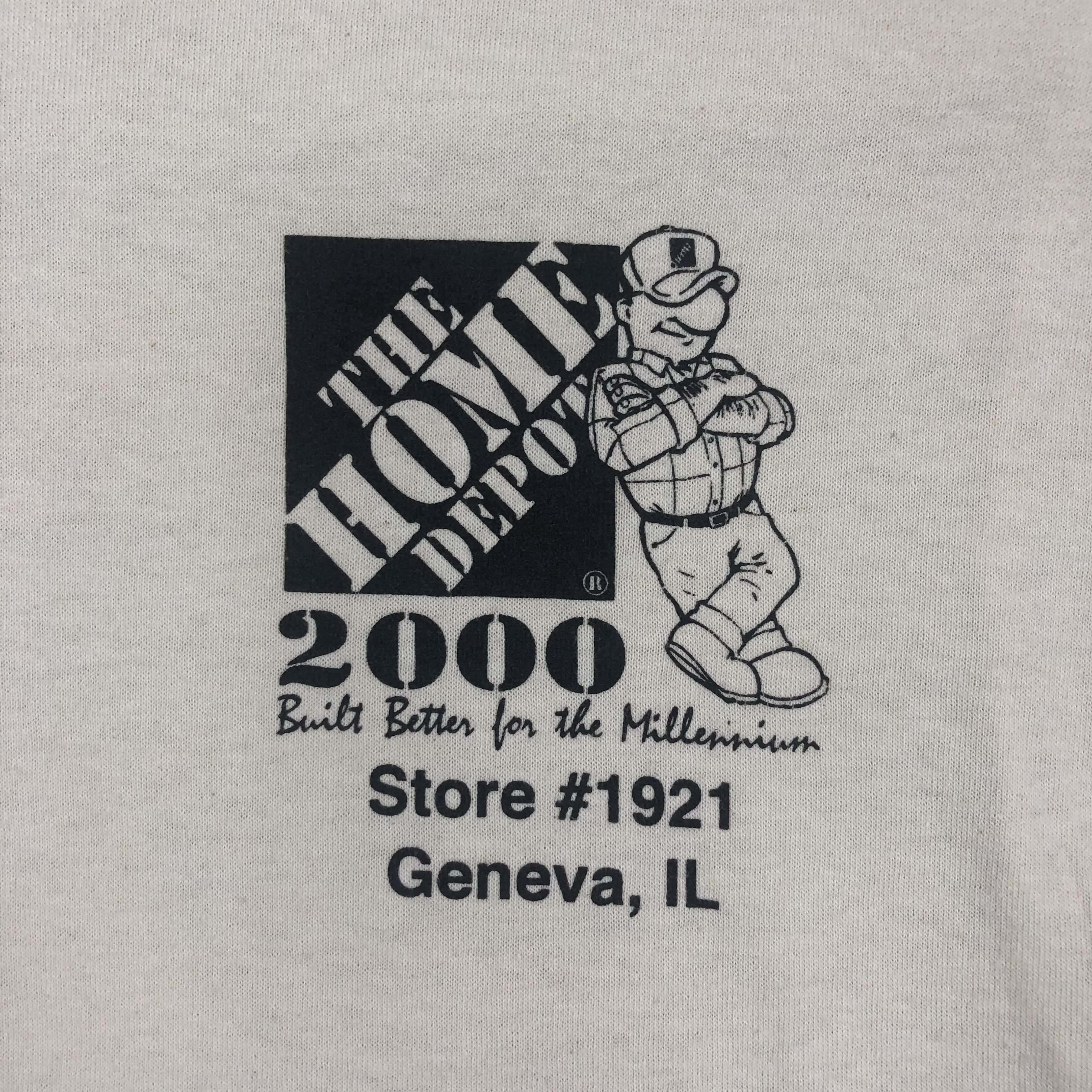 Anvil Vintage Home Depot 2000 Polo Tshirt - H054 Size US L / EU 52-54 / 3 - 3 Thumbnail