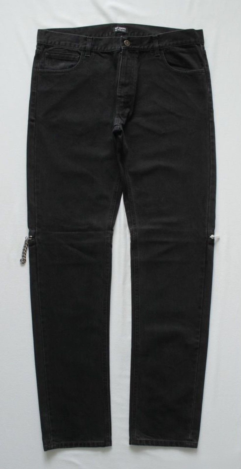 Raf Simons Raf Simons Zip Jeans Size US 32 / EU 48 - 2 Thumbnail