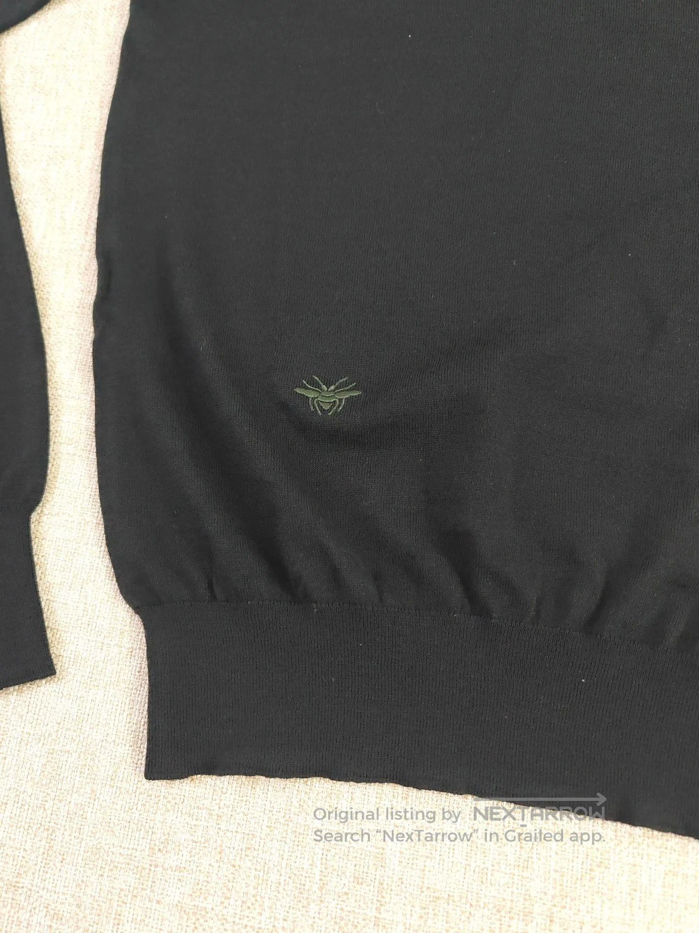 Dior Dior Men's Wool Bee Embroidered Sweater. Size US M / EU 48-50 / 2 - 6 Thumbnail
