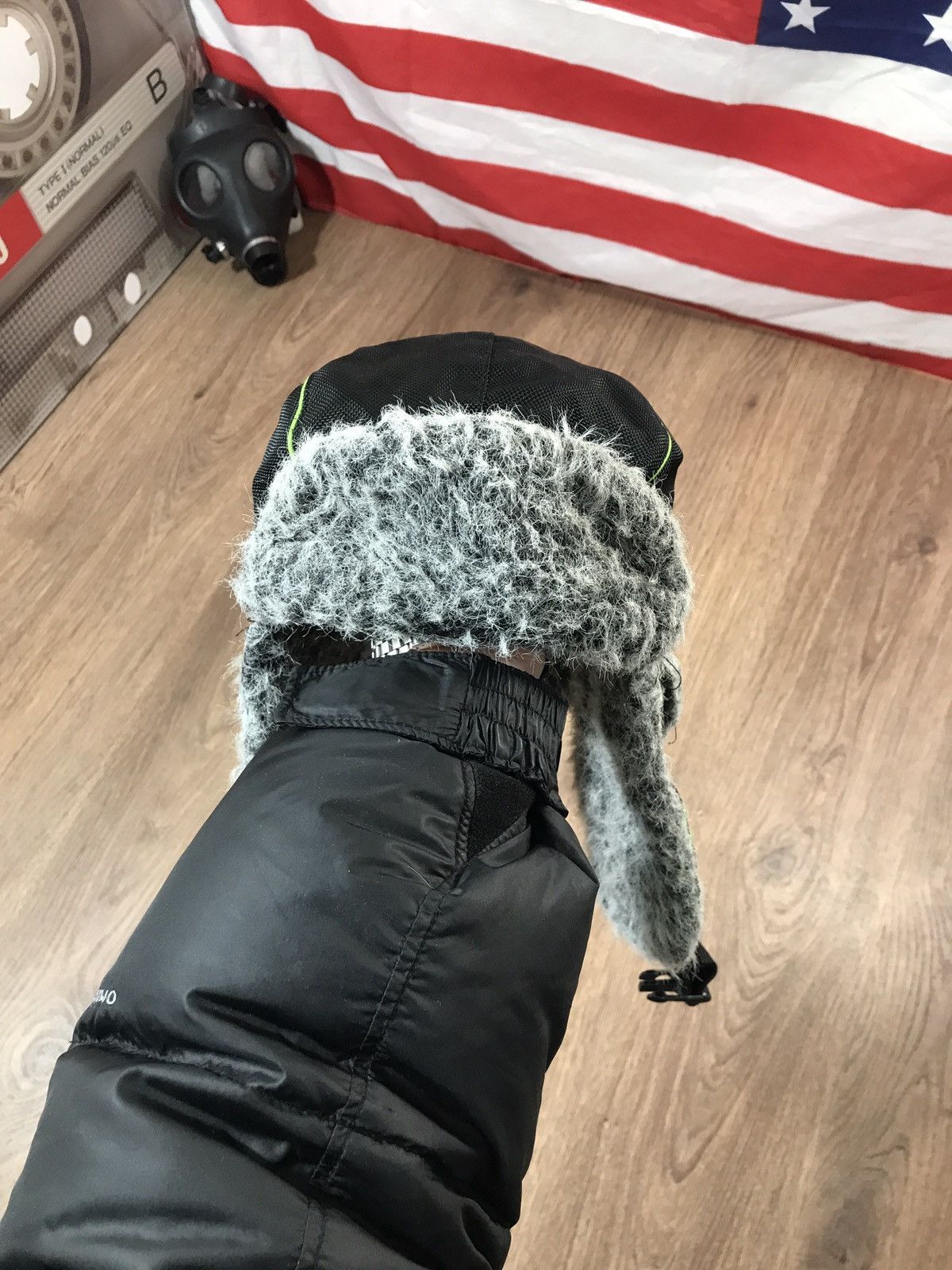 NASCAR × Vintage Vintage Snap On Ushanka Hat Size ONE SIZE - 7 Thumbnail