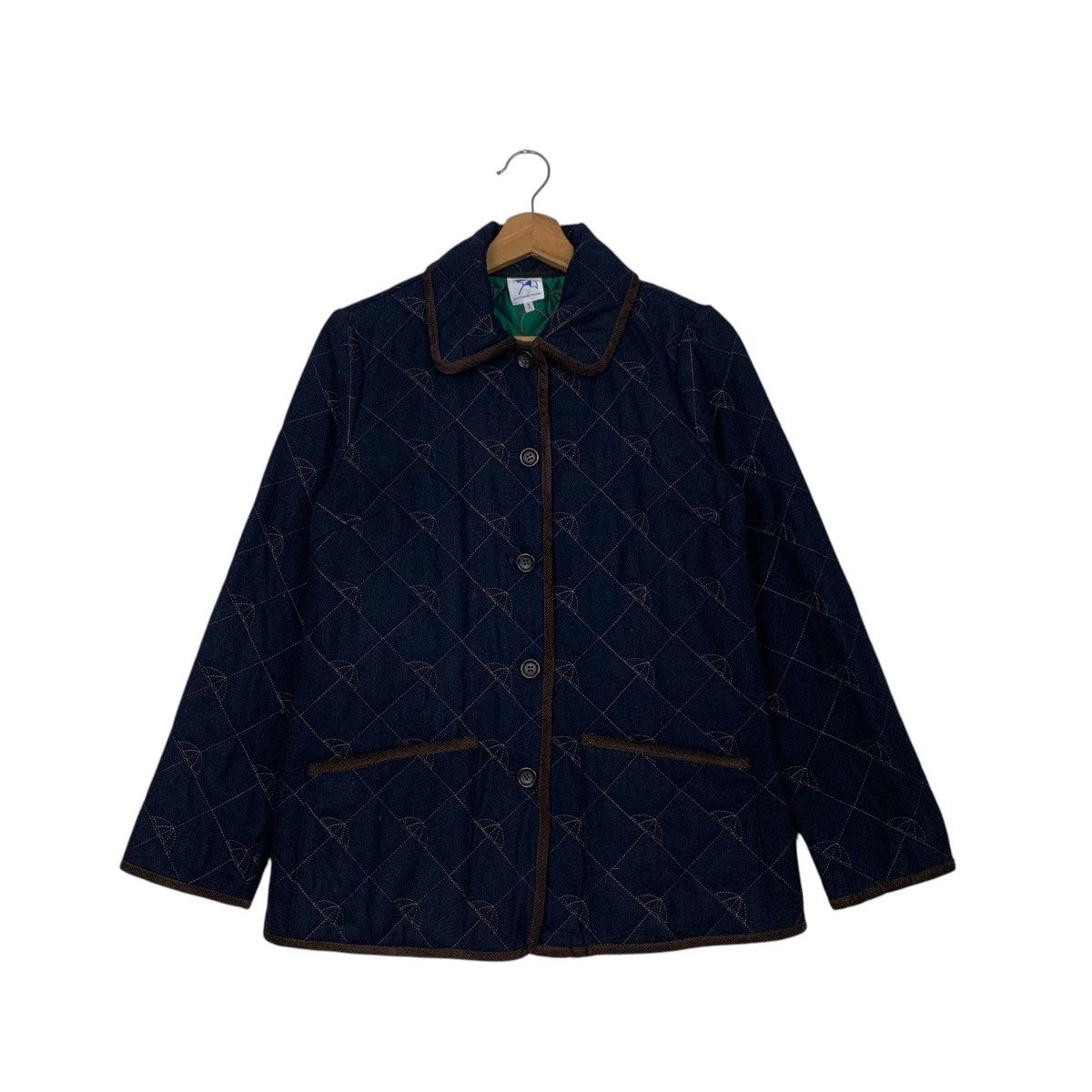 Japanese Brand Vintage ARNOLD PALMER TIMELESS Quilted Jacket #2731-C123 Size S / US 4 / IT 40 - 1 Thumbnail