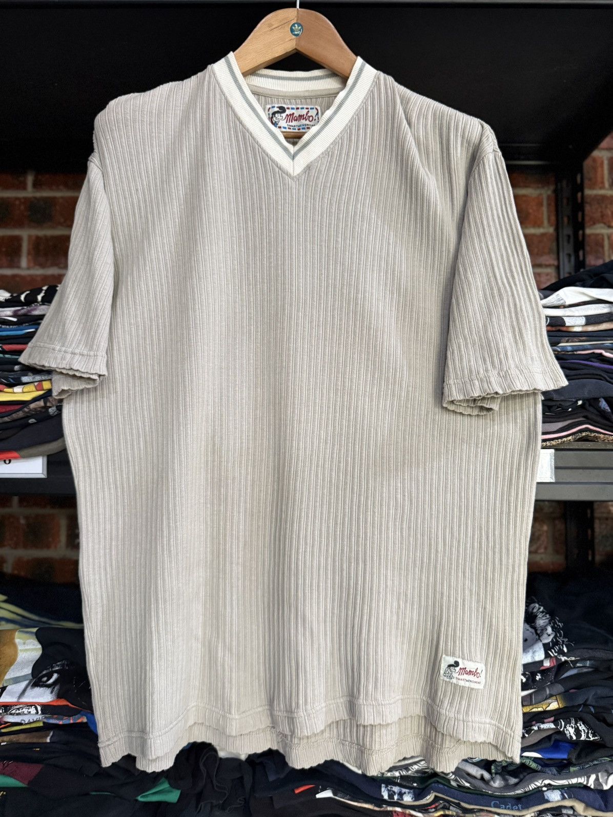 Mambo Vintage 90s Mambo Tom Tom Smart Mens Wear Tee Size US L / EU 52-54 / 3 - 1 Thumbnail