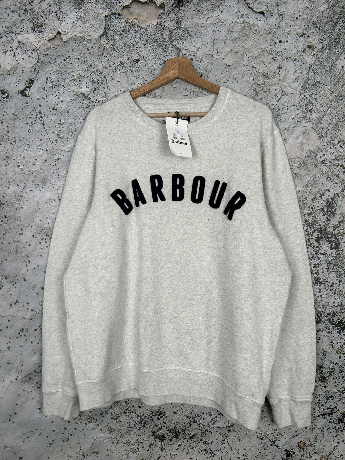 Barbour Barbour Spellout Crewneck New Outdoor England Streetwear Size US L / EU 52-54 / 3 - 1 Thumbnail