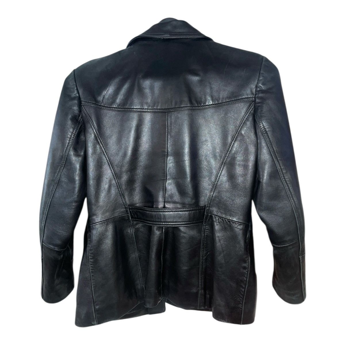 Other Women's Leather Black Jacket By Coronet Leather Size Medium Size M / US 6-8 / IT 42-44 - 2 Thumbnail
