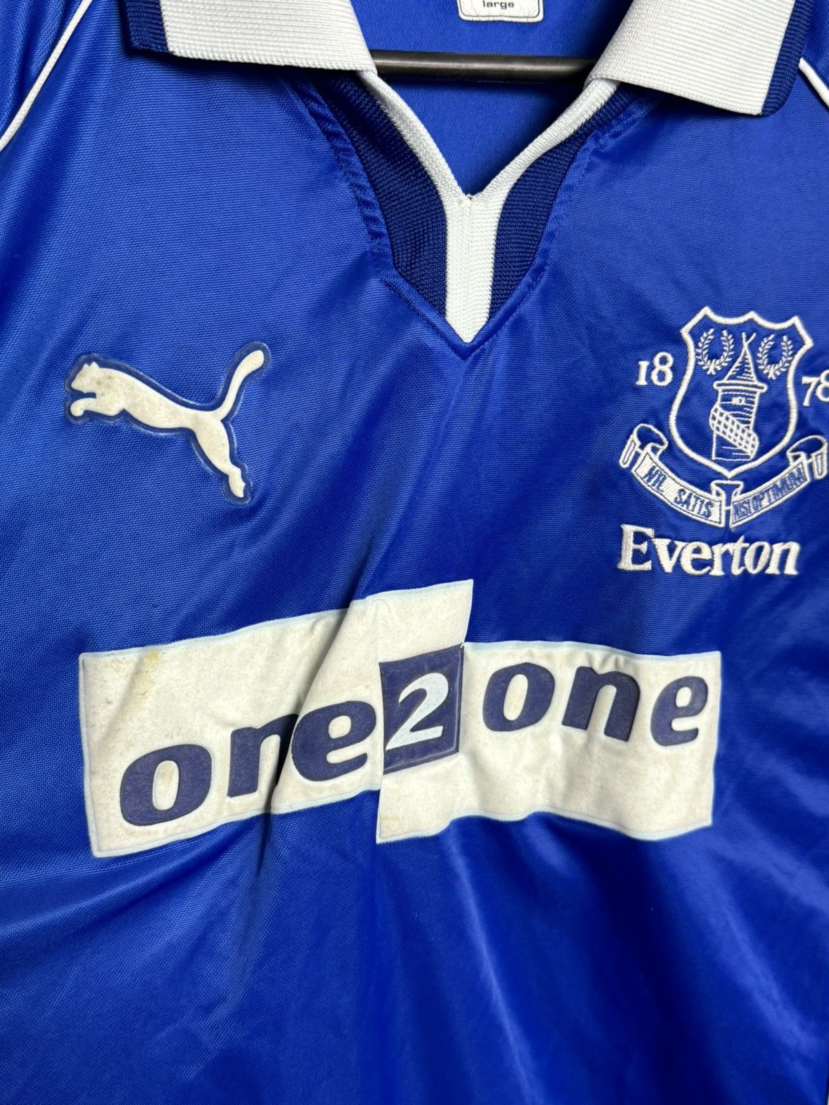 Puma Everton 00/02 Home Football Jersey Size US L / EU 52-54 / 3 - 3 Thumbnail