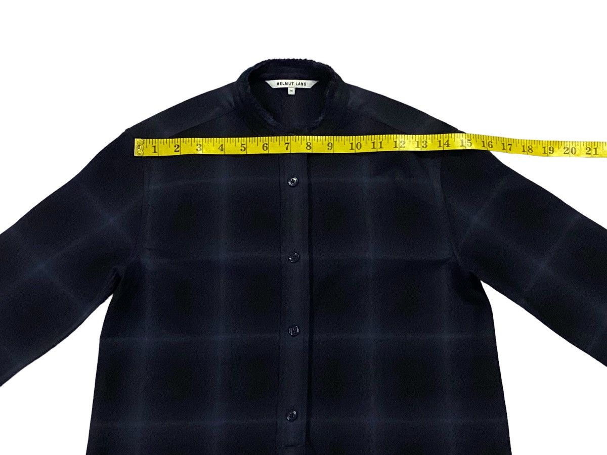 Helmut Lang Helmut Lang Plaid Wool & Cashmere Flannel Shirt Button ups Size XS / US 0-2 / IT 36-38 - 8 Thumbnail
