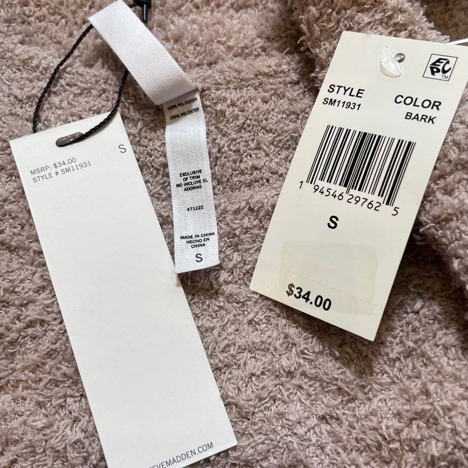 Steve Madden Steve Madden Women's Chenille Sleep Tank Top bark Small Size S / US 4 / IT 40 - 5 Thumbnail