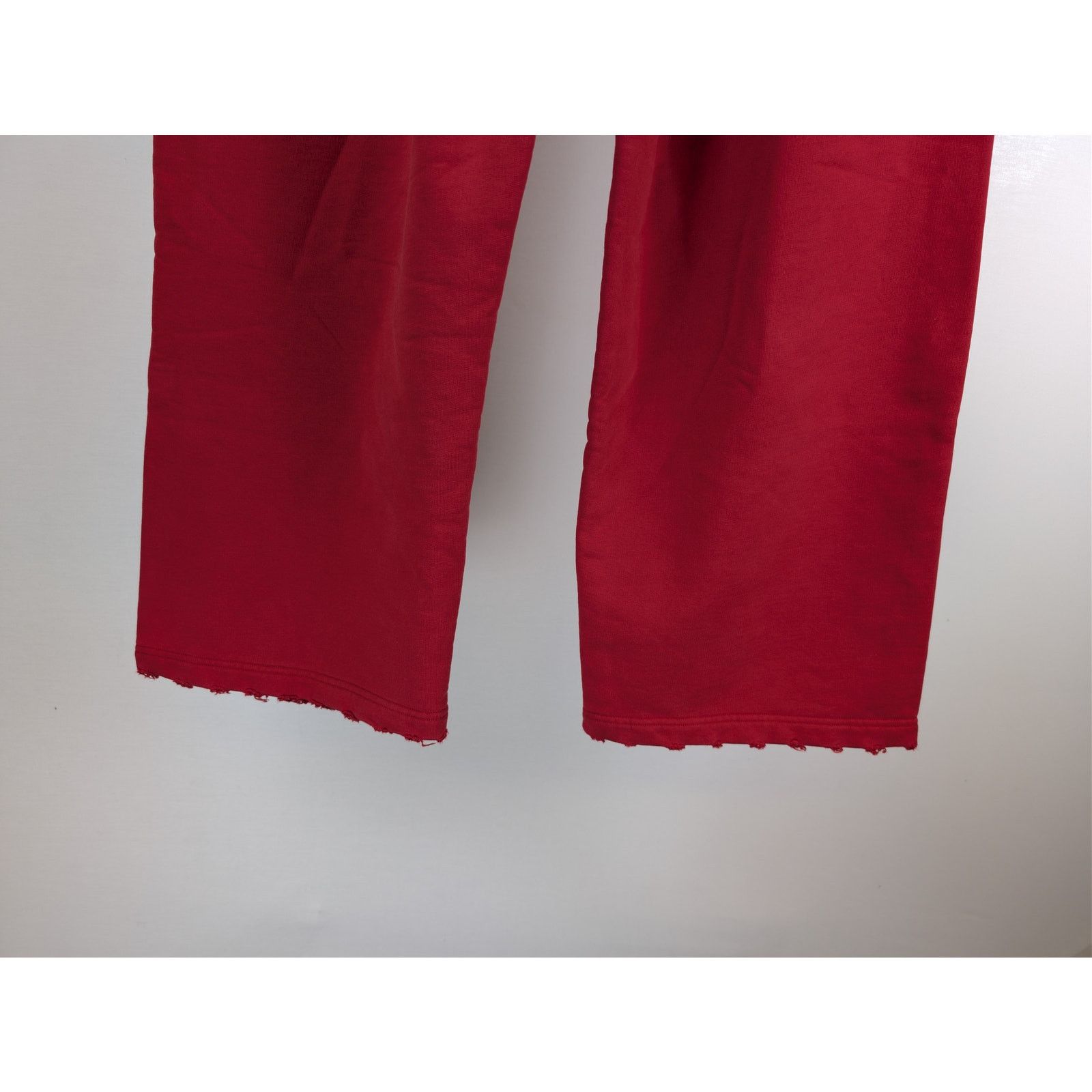 Balenciaga o1rshd1 Baggy Sweatpants Trousers in Red/black Size US 30 / EU 46 - 11 Thumbnail