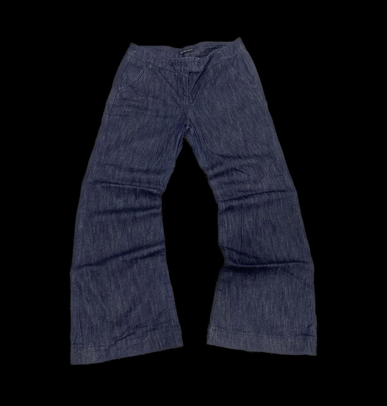 Super Flare☠️ NY Indigo Bootcut Jeans Cowboy Punk Vintage