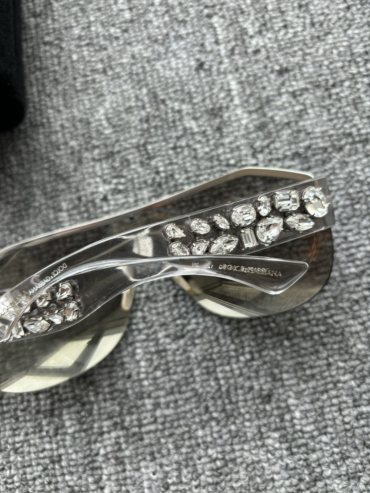 Dolce & Gabbana Dolce & gabbana crystal reflective sunglasses Size ONE SIZE - 4 Thumbnail