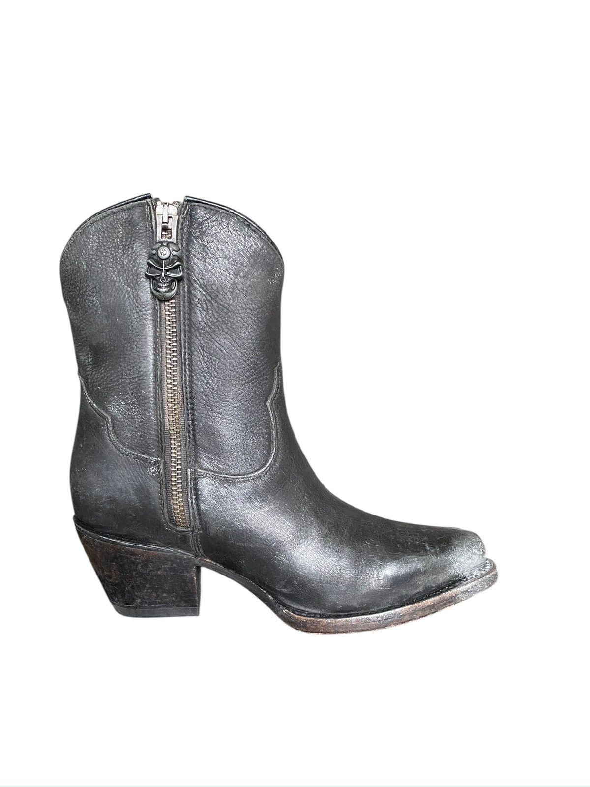 Cowboy Equipment New Rock leather cowboy boots Size 36 Size US 6 / IT 36 - 7 Thumbnail