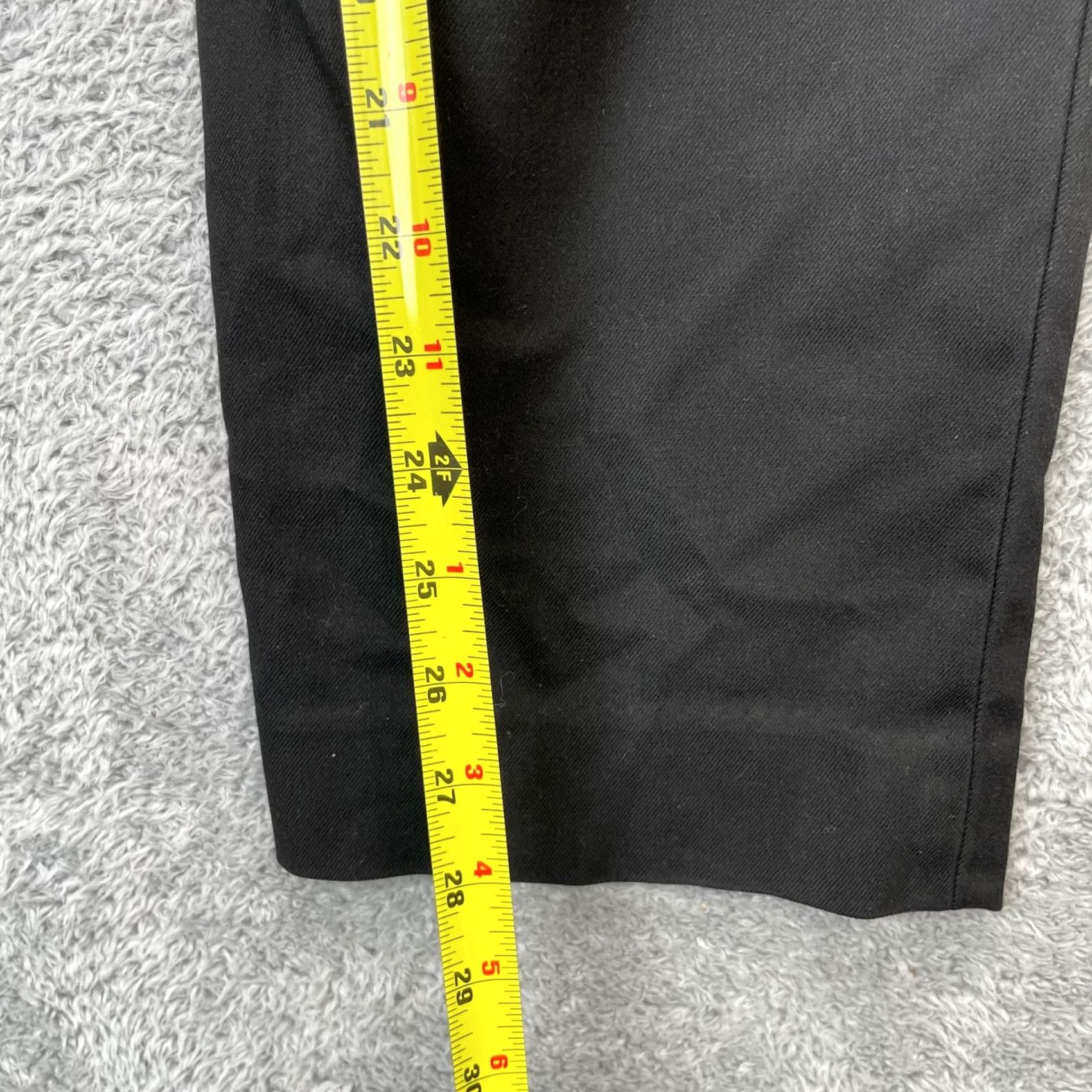Banana Republic Banana Republic Pants Womens 16 Black Ryan Stretch Straight Relaxed Formal Size 38" / US 16 / IT 52 - 7 Thumbnail