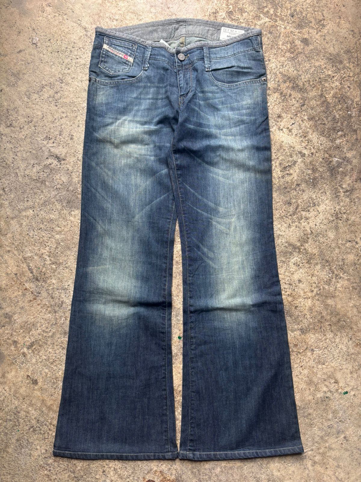 Diesel 2000s Y2k Diesel Flared Jeans Size US 28 / EU 44 - 1 Thumbnail