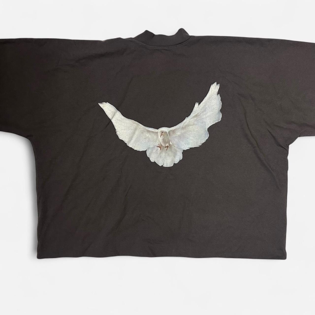 Balenciaga × Gap × Kanye West Dove 3/4 Tee Black Medium Size US L / EU 52-54 / 3 - 1 Thumbnail
