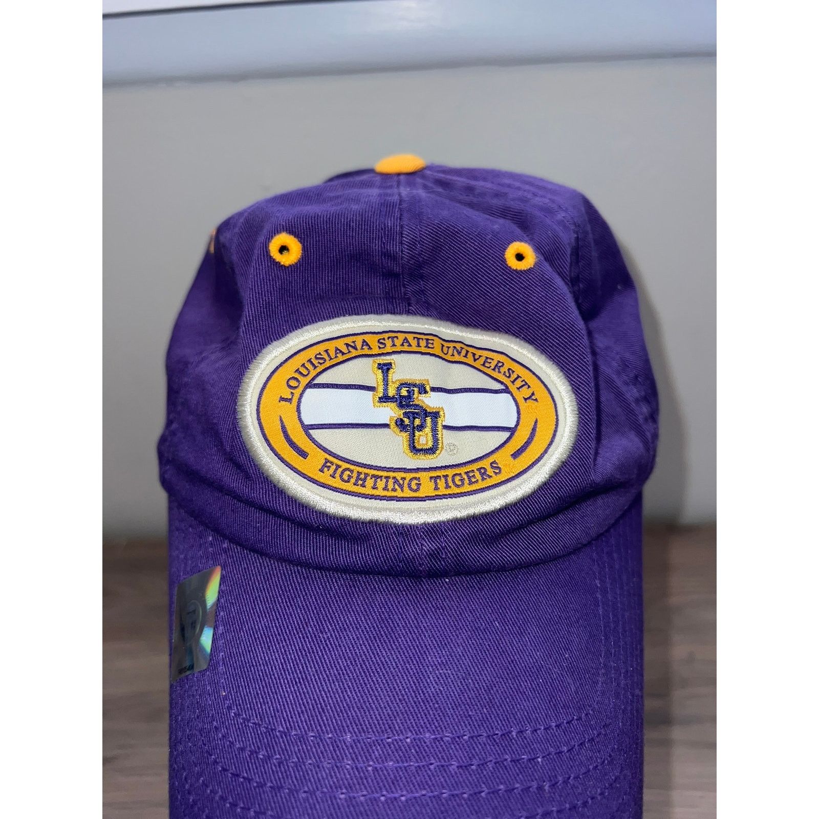 NCAA NCAA LSU Hat Silver Series Fighting Tigers Cap Headwear OS Size ONE SIZE - 2 Thumbnail