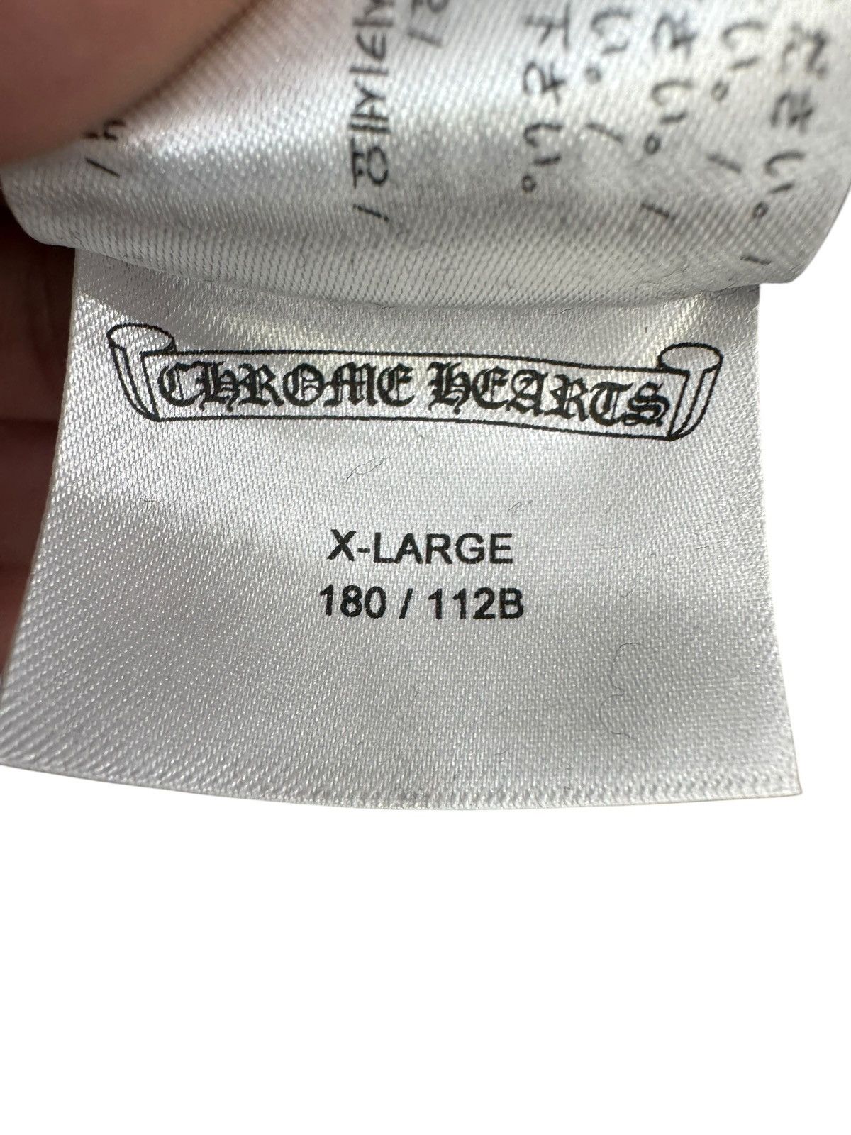 Chrome Hearts Chrome Hearts Black Scroll Pullover Hoodie Size US XL / EU 56 / 4 - 9 Thumbnail