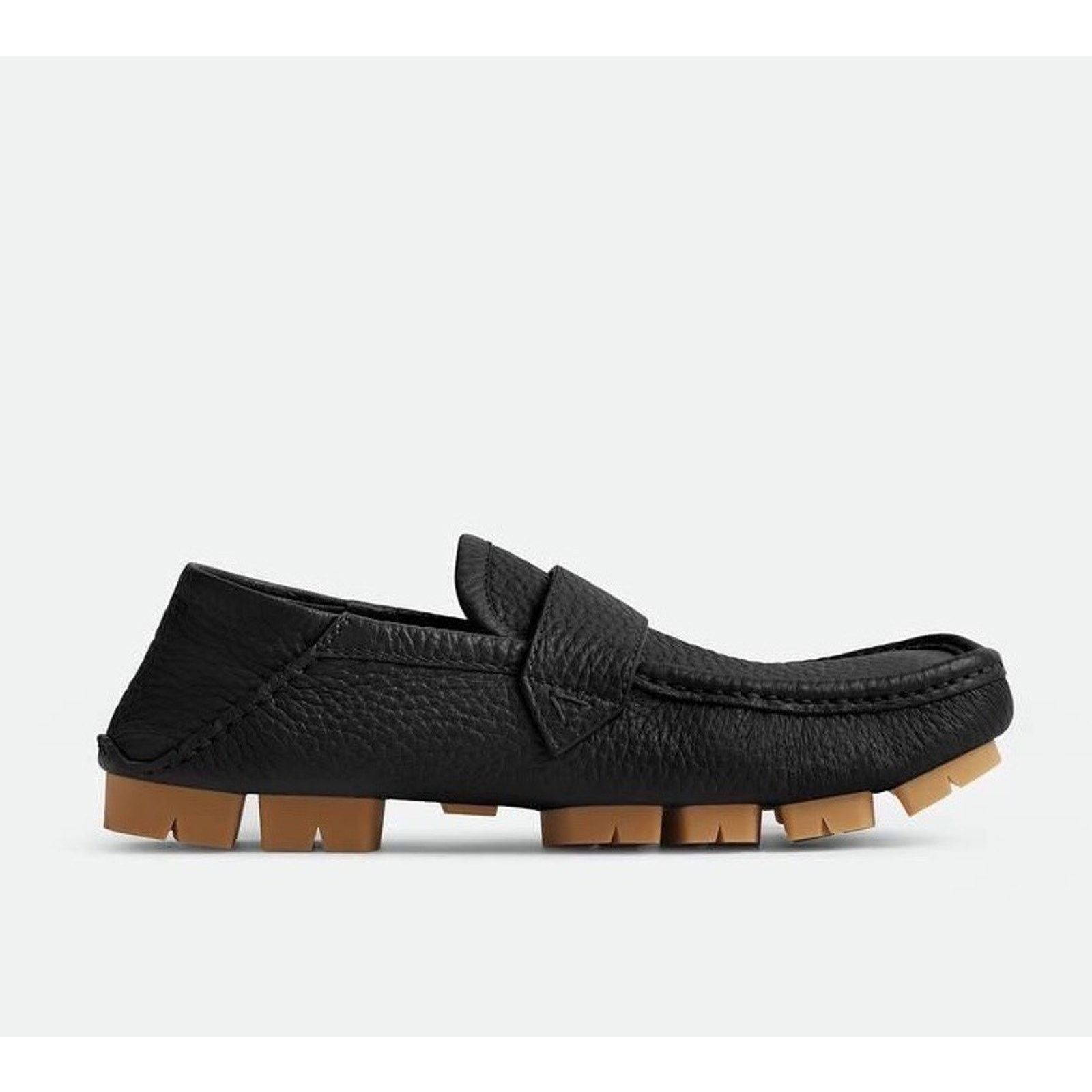 Bottega Veneta Bottega Veneta Men’s Leather Shore Shoes Black 10 US 786809 Size US 10 / EU 43 - 1 Thumbnail