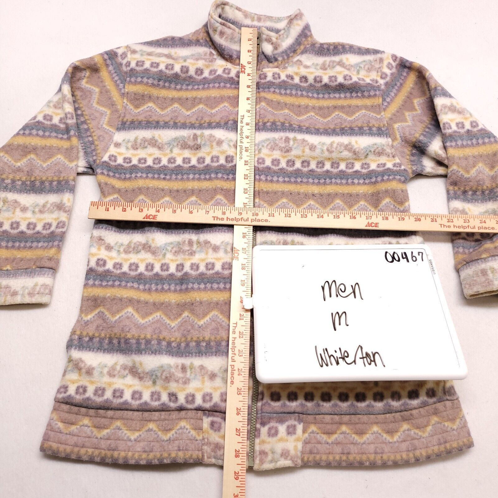 Haband Haband Casual Outdoor Jacket Mens Size Medium M White Beige Size US M / EU 48-50 / 2 - 7 Thumbnail
