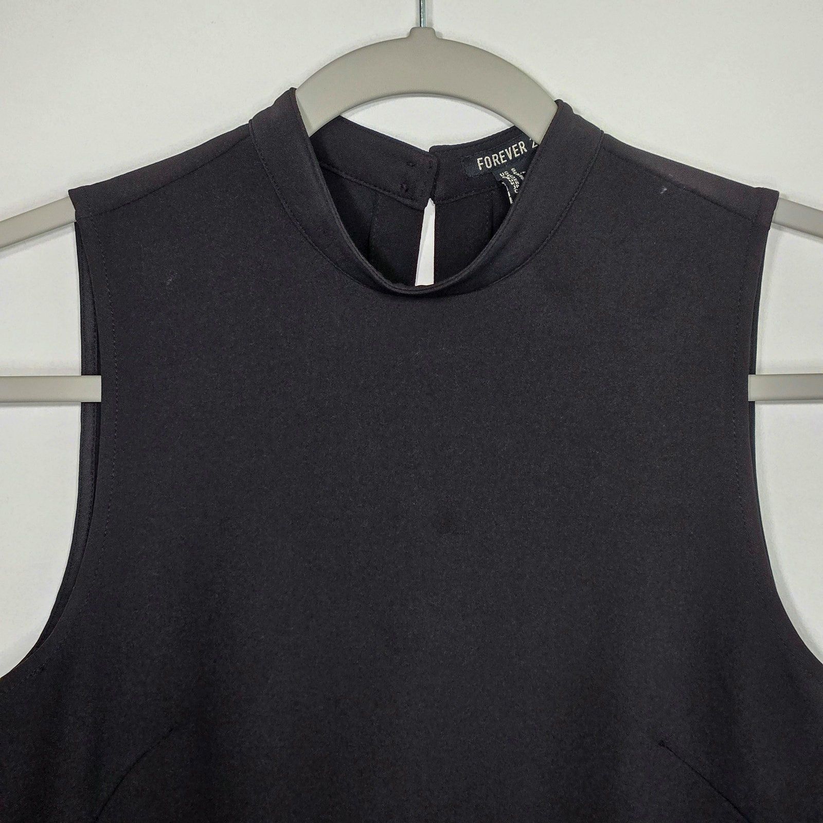Forever 21 Forever 21 Black Mod Style Dress Size Small Size S / US 4 / IT 40 - 2 Thumbnail