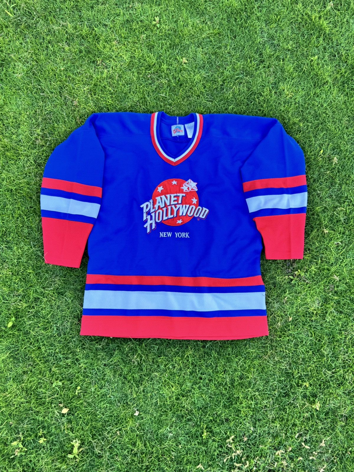 Planet Hollywood vintage 1991 Planet Hollywood New York hockey jersey Size US M / EU 48-50 / 2 - 1 Thumbnail