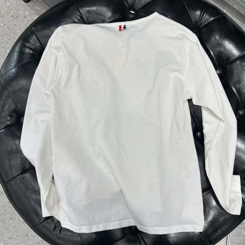 Thom Browne Thom Browne Color striped long sleeve T-shirt Size US M / EU 48-50 / 2 - 2 Thumbnail
