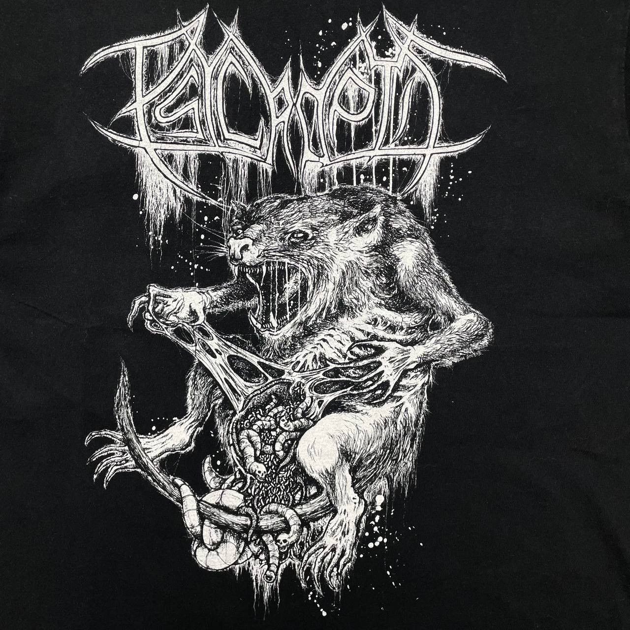 Band Tees 2008 Psycroptic Worship The Devil Death Metal Band T Shirt Size US S / EU 44-46 / 1 - 3 Thumbnail
