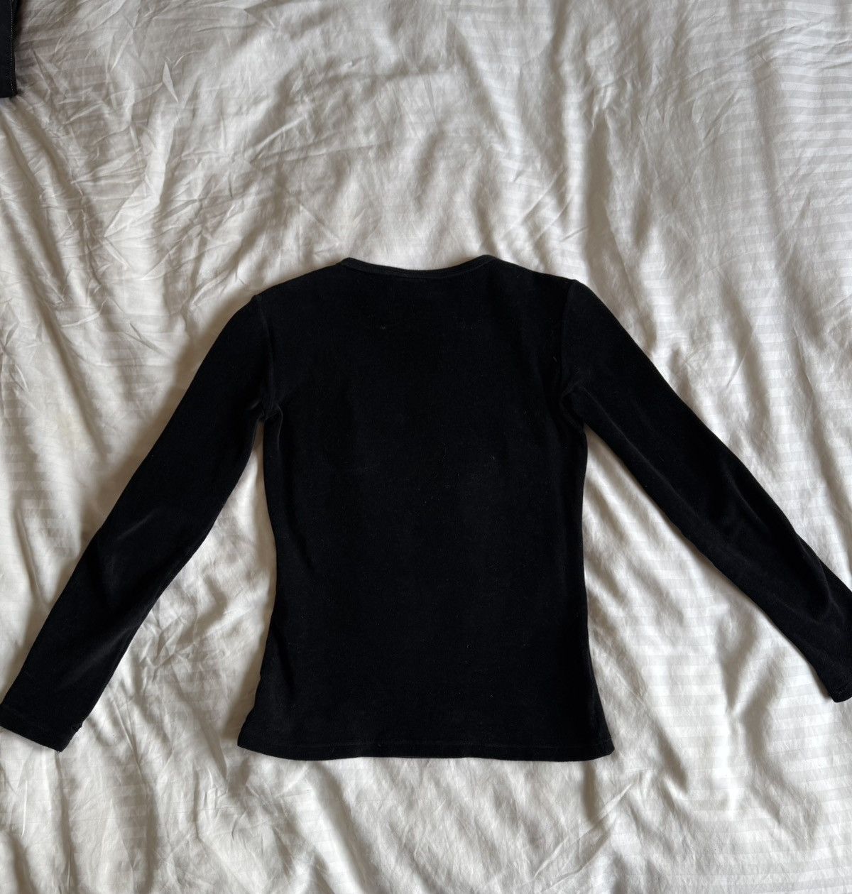 Jean Paul Gaultier JPG Long Sleeve Velvet Top Size US S / EU 44-46 / 1 - 3 Thumbnail