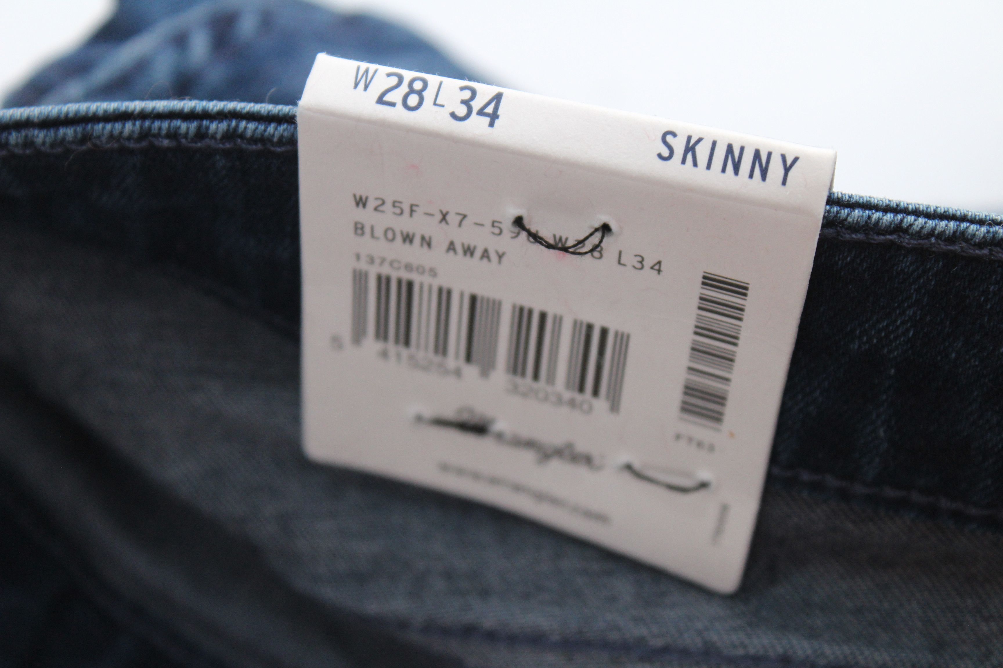 Wrangler Wrangler Skinny Jeans Womens Size 28/34 New Authentic Size 28" / US 6 / IT 42 - 10 Thumbnail