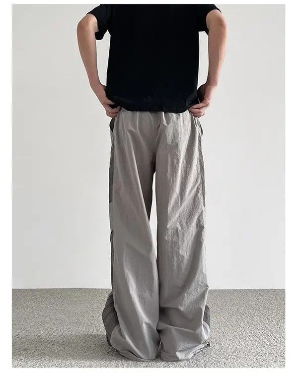 Other Hoshikawa x Chie Gray Baggy Striped Sweatpants Size US 34 / EU 50 - 6 Thumbnail