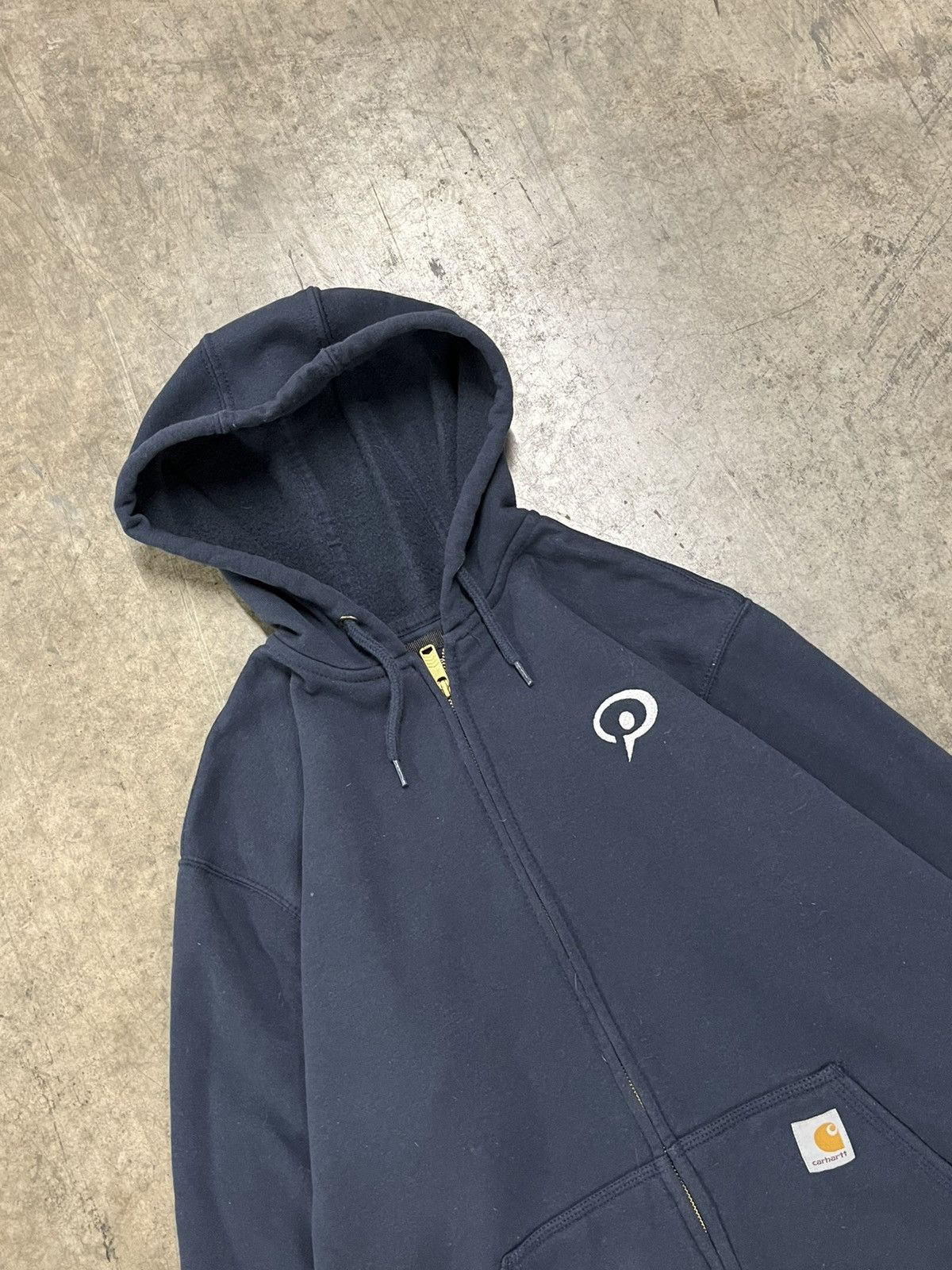 Carhartt × Vintage Carhartt zip up sweatshirt streetwear hype skater vintage Size US L / EU 52-54 / 3 - 3 Thumbnail