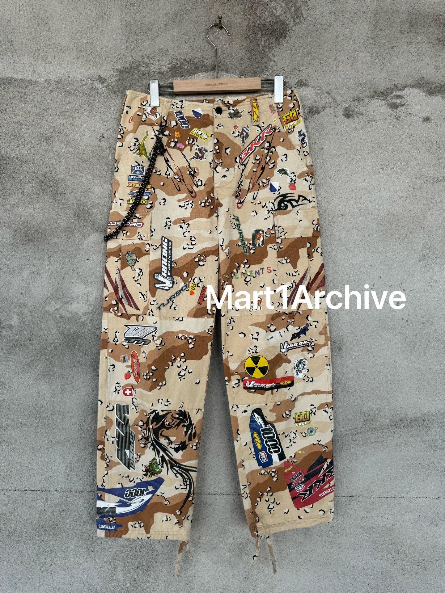 Vetements Vetements transformer camo pants | Grailed