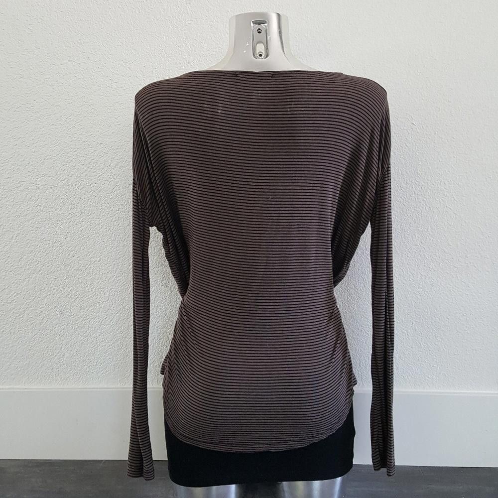 Designer Black Nude Melville Long Sleeve Size ONE SIZE - 2 Thumbnail