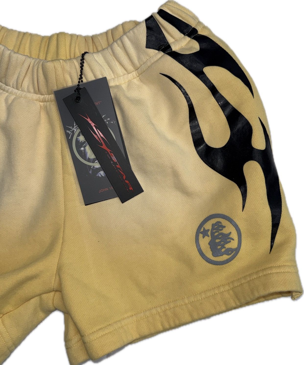 HELLSTAR Hellstar Women’s Flame Shorts Size US 34 / EU 50 - 2 Thumbnail