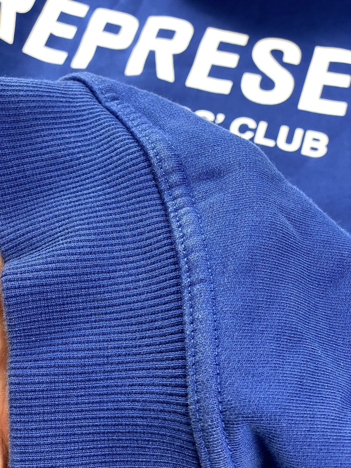 Represent Clo. Represent Owners Club Hoodie Blue Mens S/M Size US M / EU 48-50 / 2 - 7 Thumbnail
