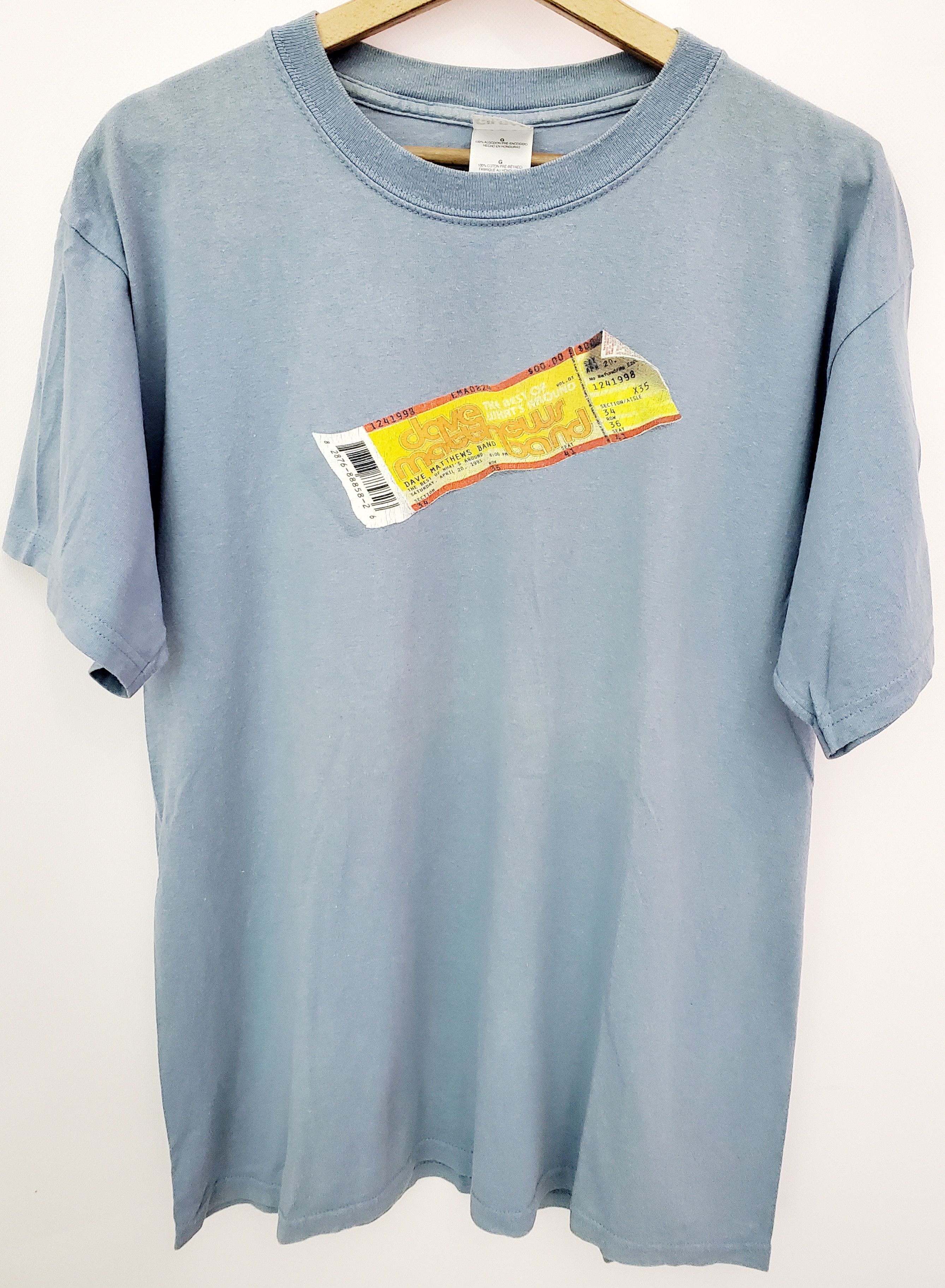 Band Tees × Vintage Vintage Dave Matthews Band Rock Tshirt size L Size US L / EU 52-54 / 3 - 2 Thumbnail
