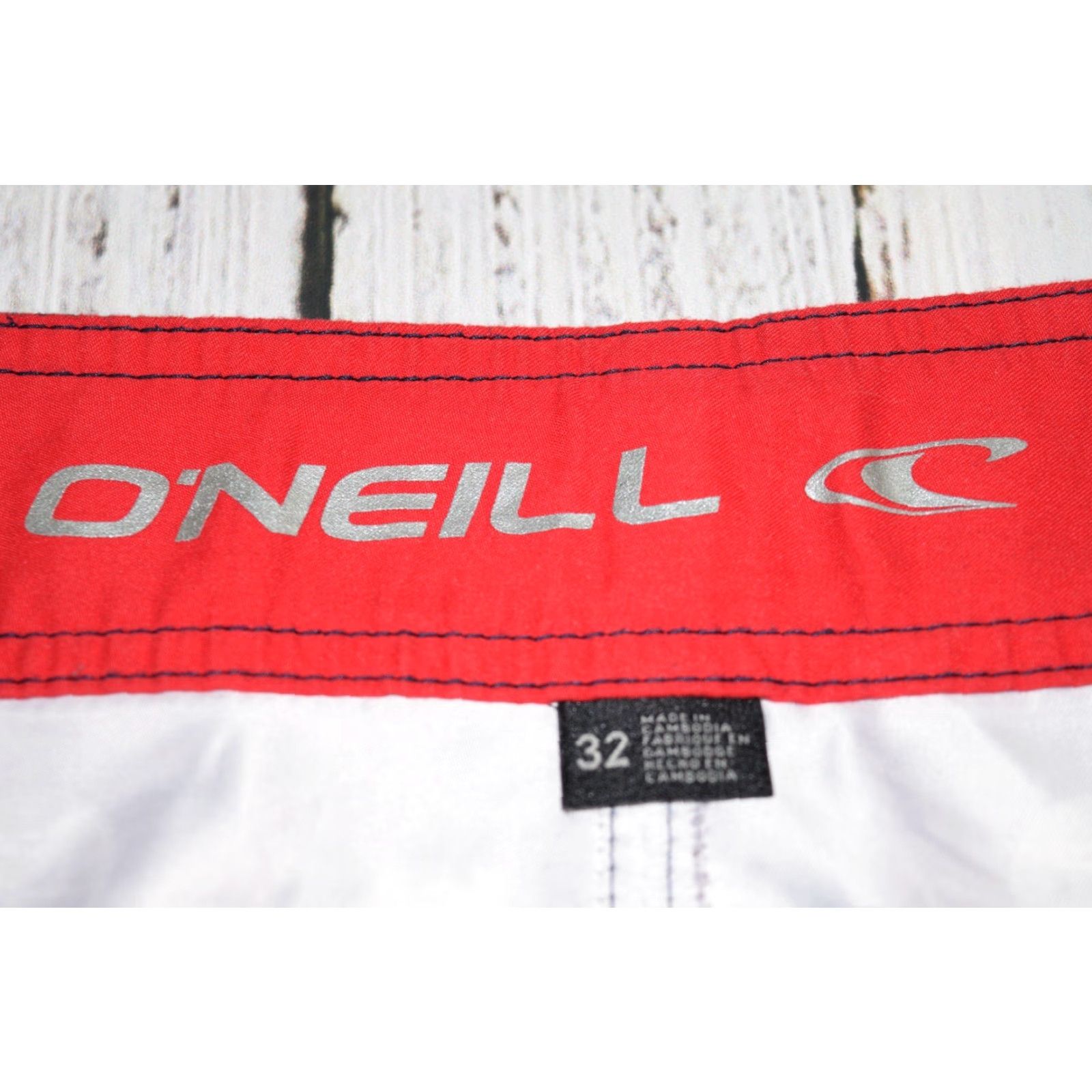 O'Neill O'Neill Hyperfreak BPARD Shorts Mens SZ 32 Red USA Independence Day 4th Beer Pong Size US 32 / EU 48 - 4 Thumbnail