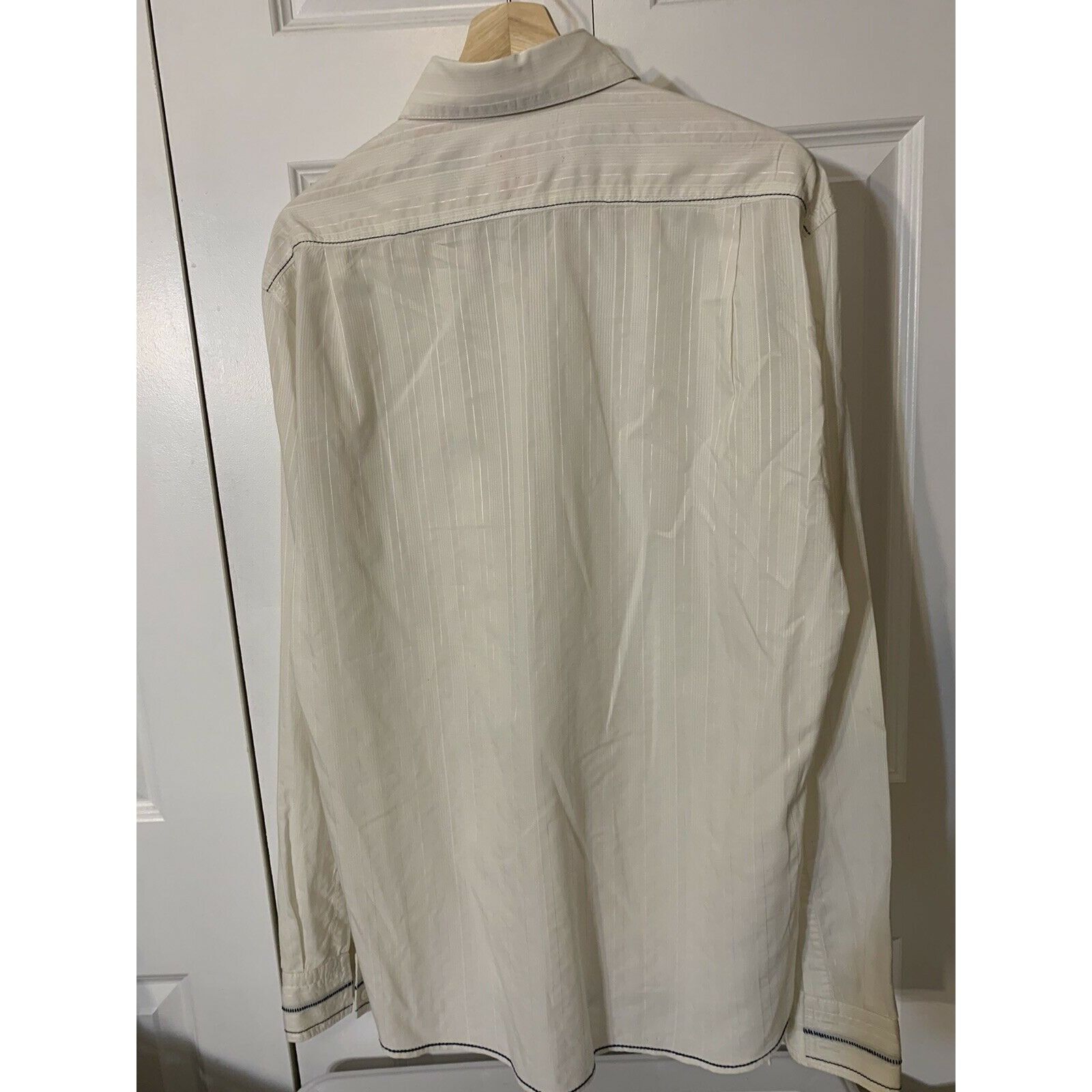 Hugo Boss HUGO BOSS Men's Sz XL Button Up Shirt Long Sleeve Orange Lab Size US XL / EU 56 / 4 - 9 Thumbnail