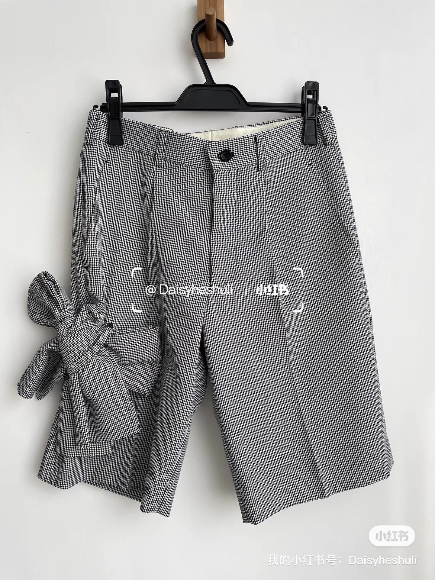 Comme des Garcons Comme des Garçons CDG Main Line Houndstooth Ｑ24 Size 32" / US 10 / IT 46 - 1 Thumbnail
