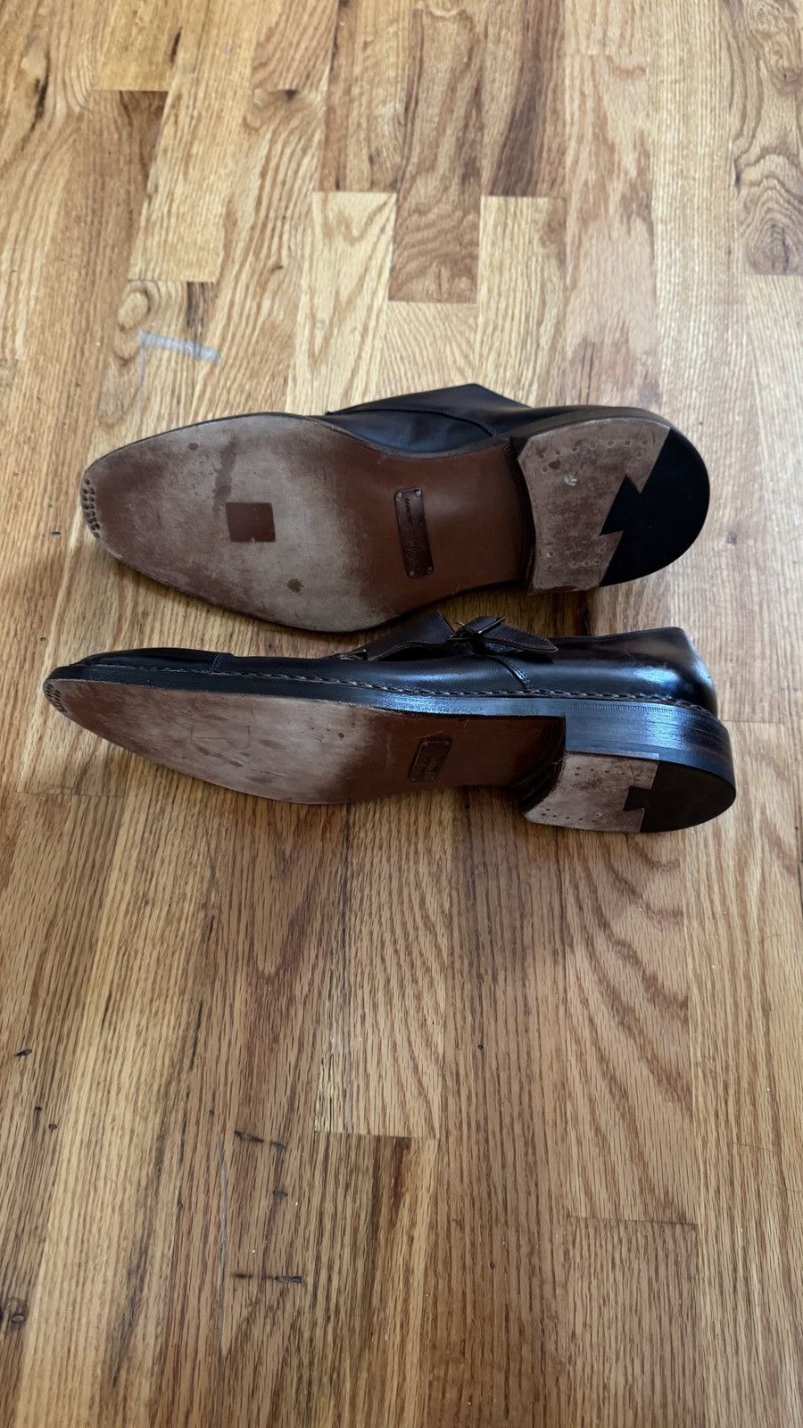 Ralph Lauren Purple Label Ralph Lauren Purple Label Double Monk Leather Shoes 11.5 Size US 11.5 / EU 44-45 - 4 Thumbnail