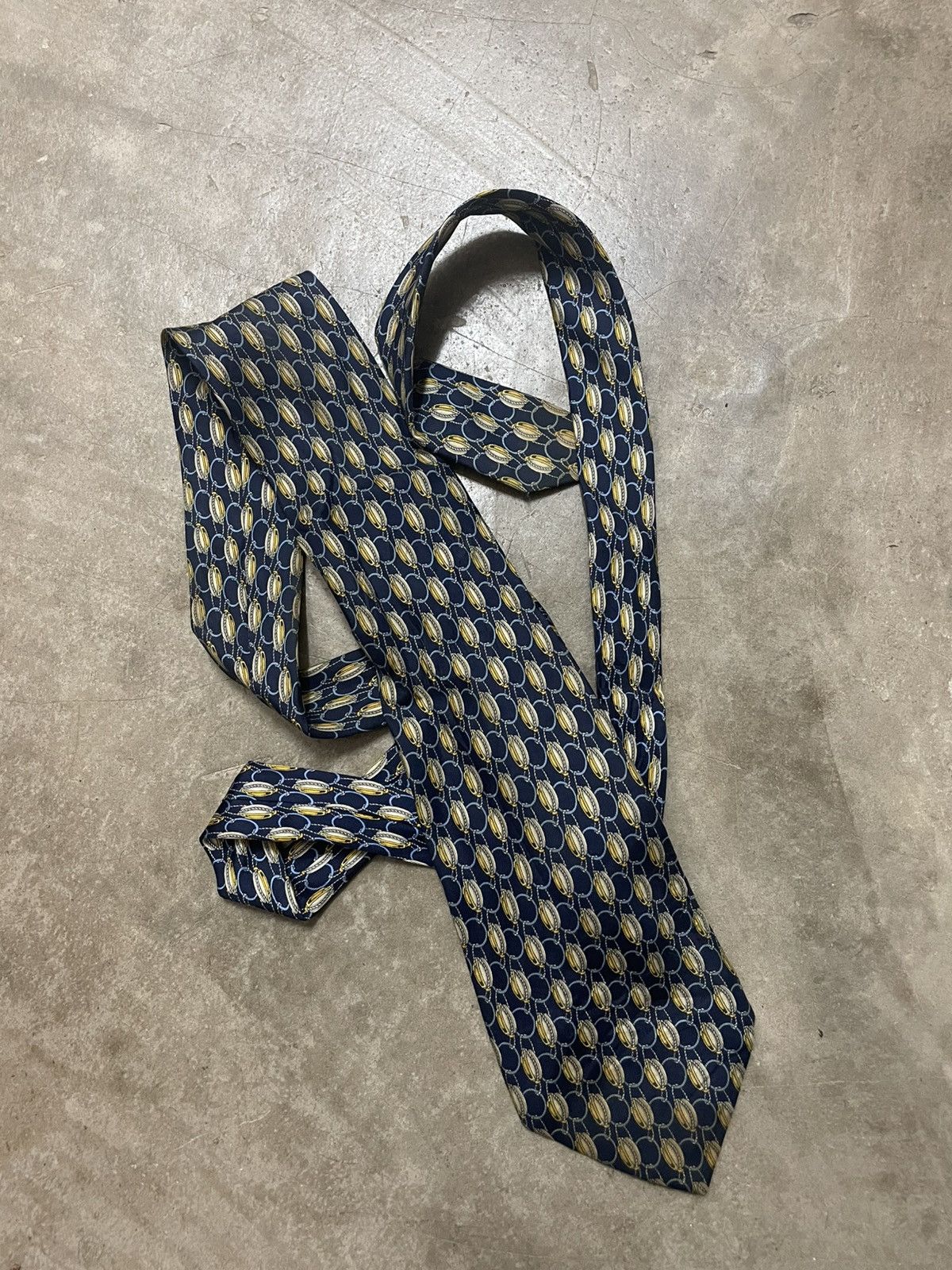 Lancel Lancel Man Necktie Made in France 100% Silk Size ONE SIZE - 2 Thumbnail