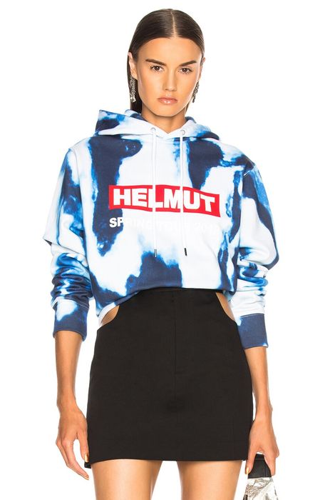 Helmut lang best sale tie dye hoodie