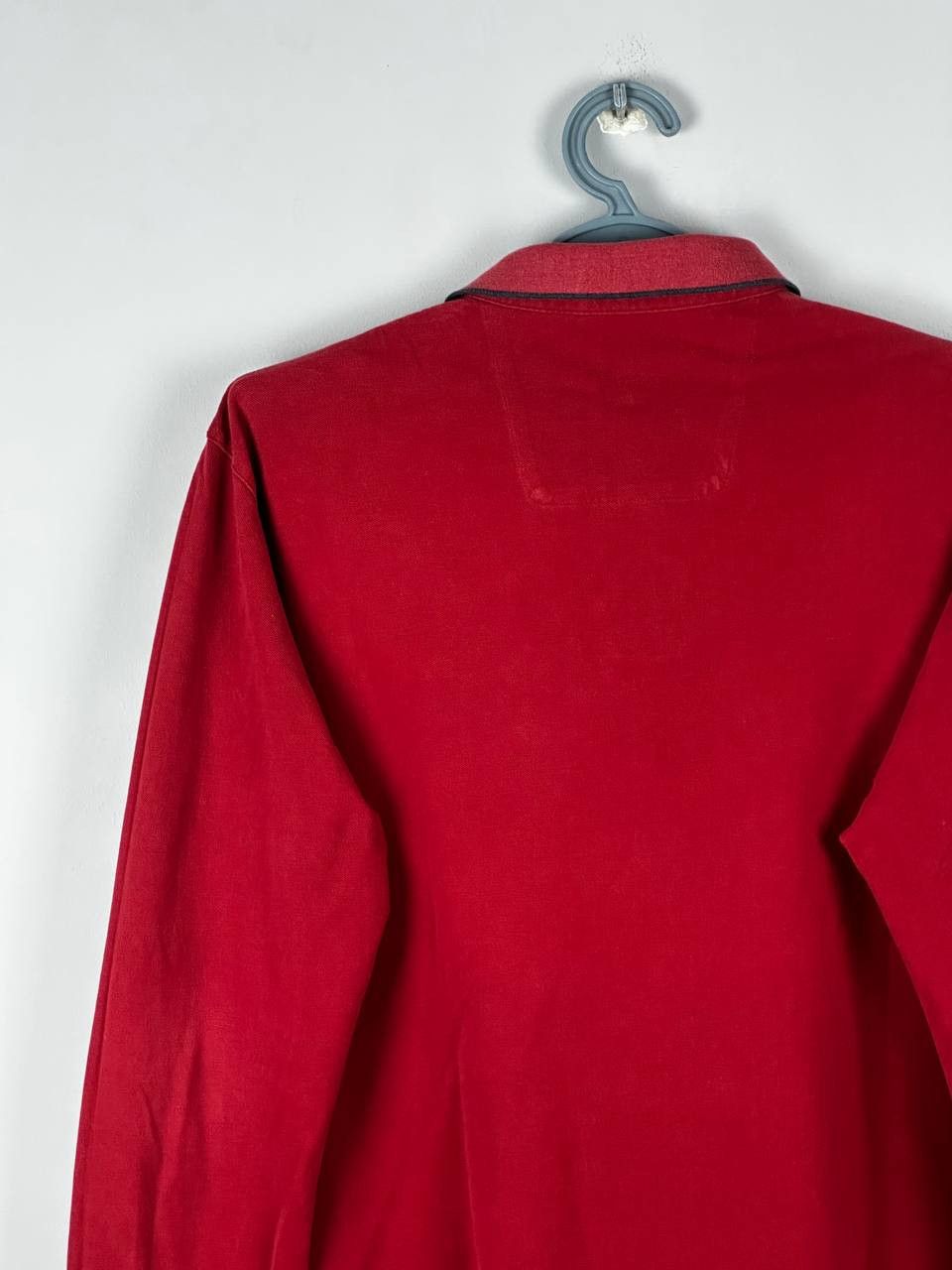 Ermenegildo Zegna Ermenegildo Zegna Sport Long Sleeve Polo Size US L / EU 52-54 / 3 - 12 Thumbnail
