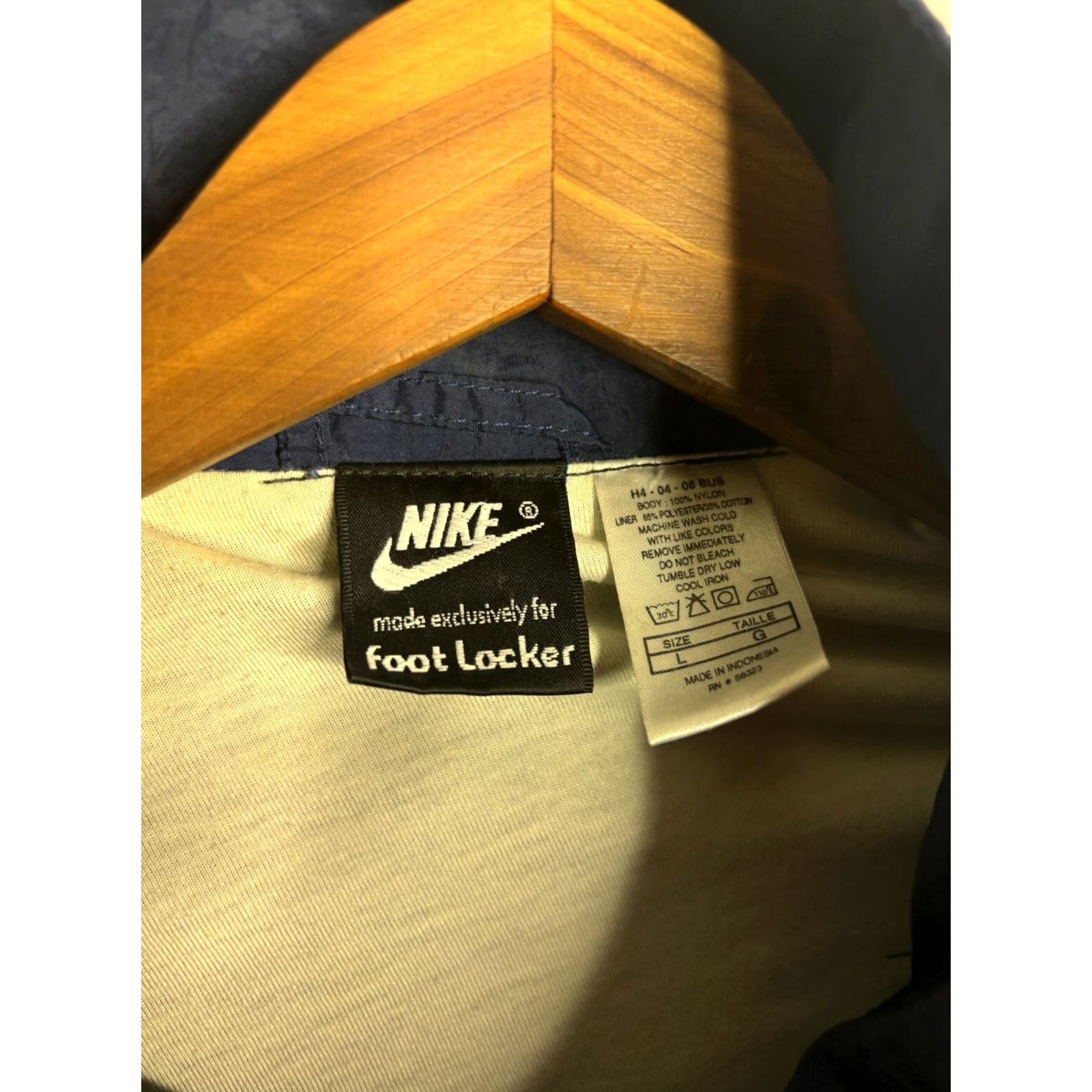Nike Nike Windbreaker Jacket Men's L Full Zip Breathable Lined 90s Athleisure Sports Nike Air Dri-Fit Pattern Solid Blue Long Sleeve Jacket Size US L / EU 52-54 / 3 - 3 Thumbnail