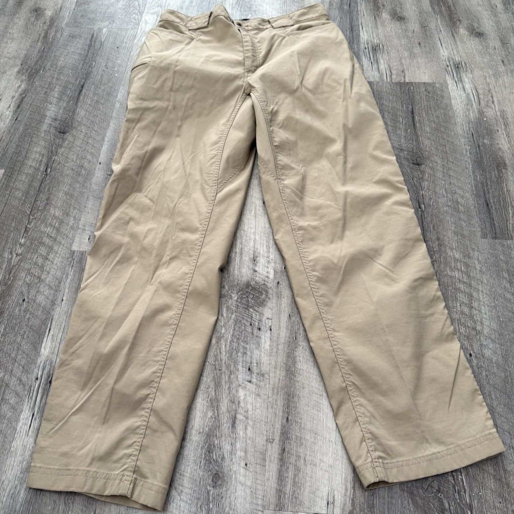 Vintage Duluth Trading Pants Men XL x 32 Tan Cargo Outdoor Hiking Nylon Stretch 84505 Size US 36 / EU 52 - 3 Thumbnail