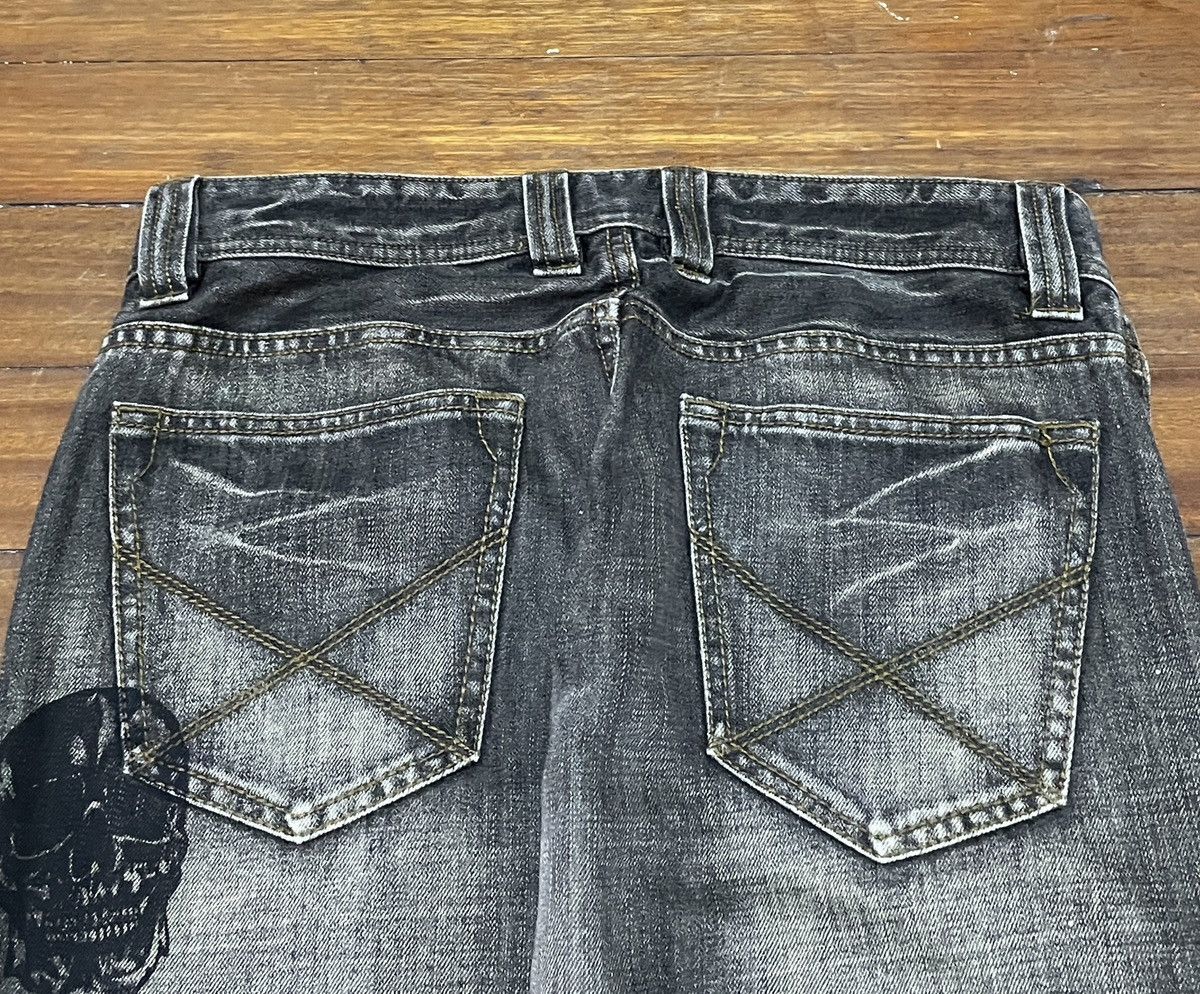 If Six Was Nine × Japanese Brand × Vintage Rare Design Vintage Rattle Trap Distressed Art Jeans 1990s Size US 33 - 4 Thumbnail
