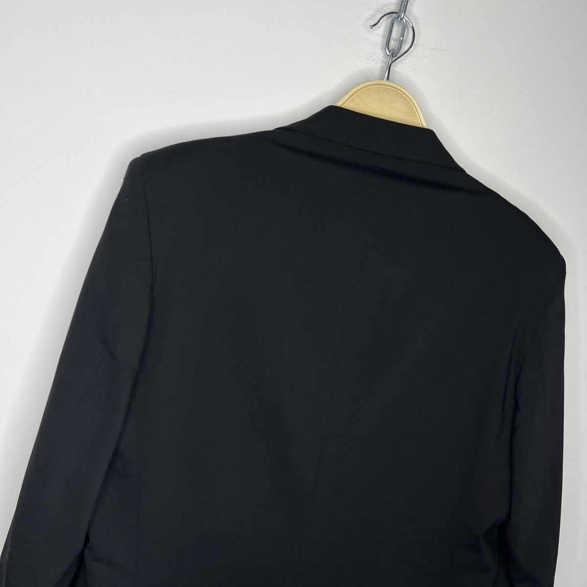 Dolce & Gabbana DOLCE & GABBANA black wool blazer jacket 40 US / 54 EU Size 40R - 9 Thumbnail