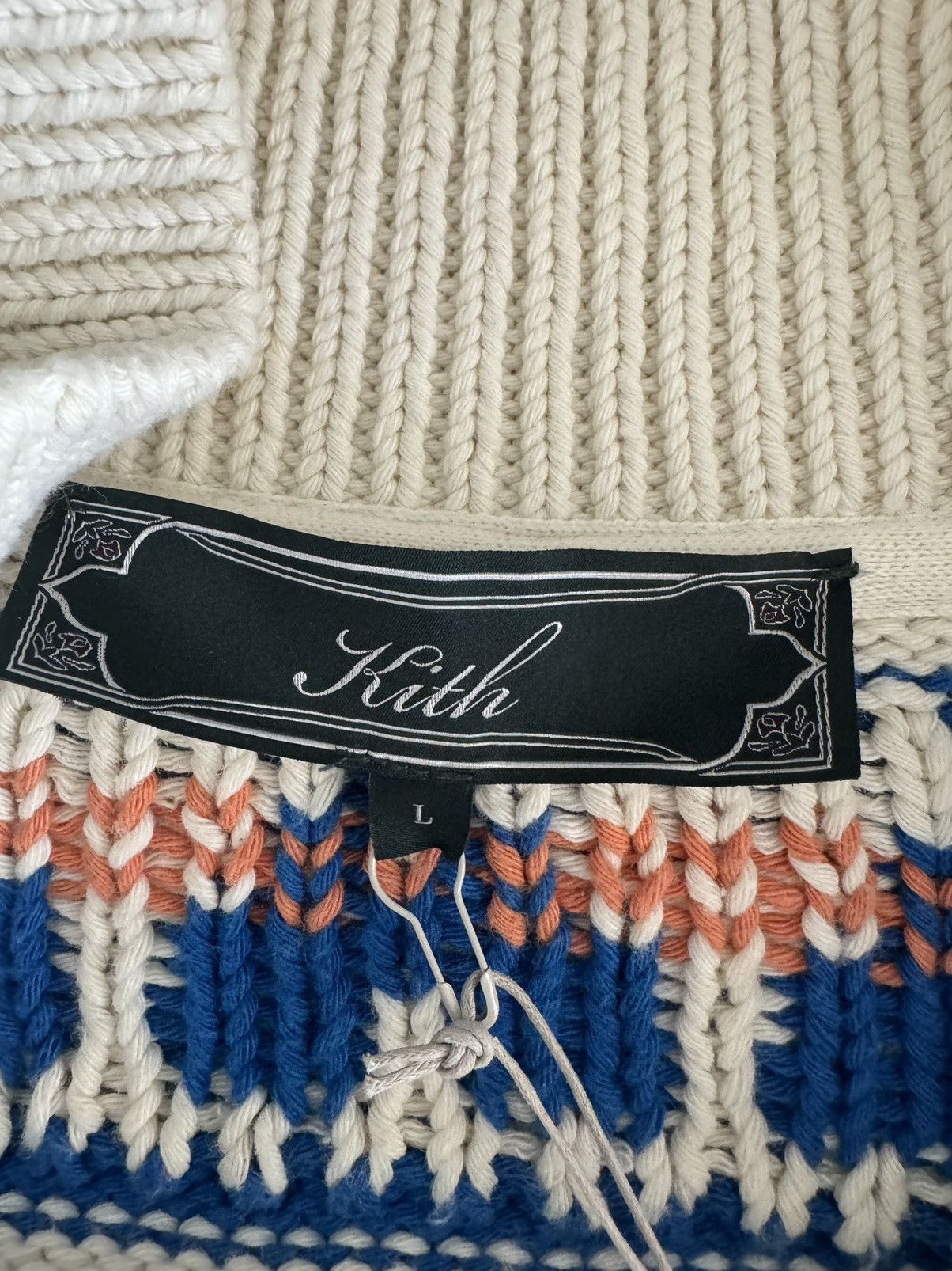 Kith Kith full zip sweater-sandrift Size US L / EU 52-54 / 3 - 5 Thumbnail
