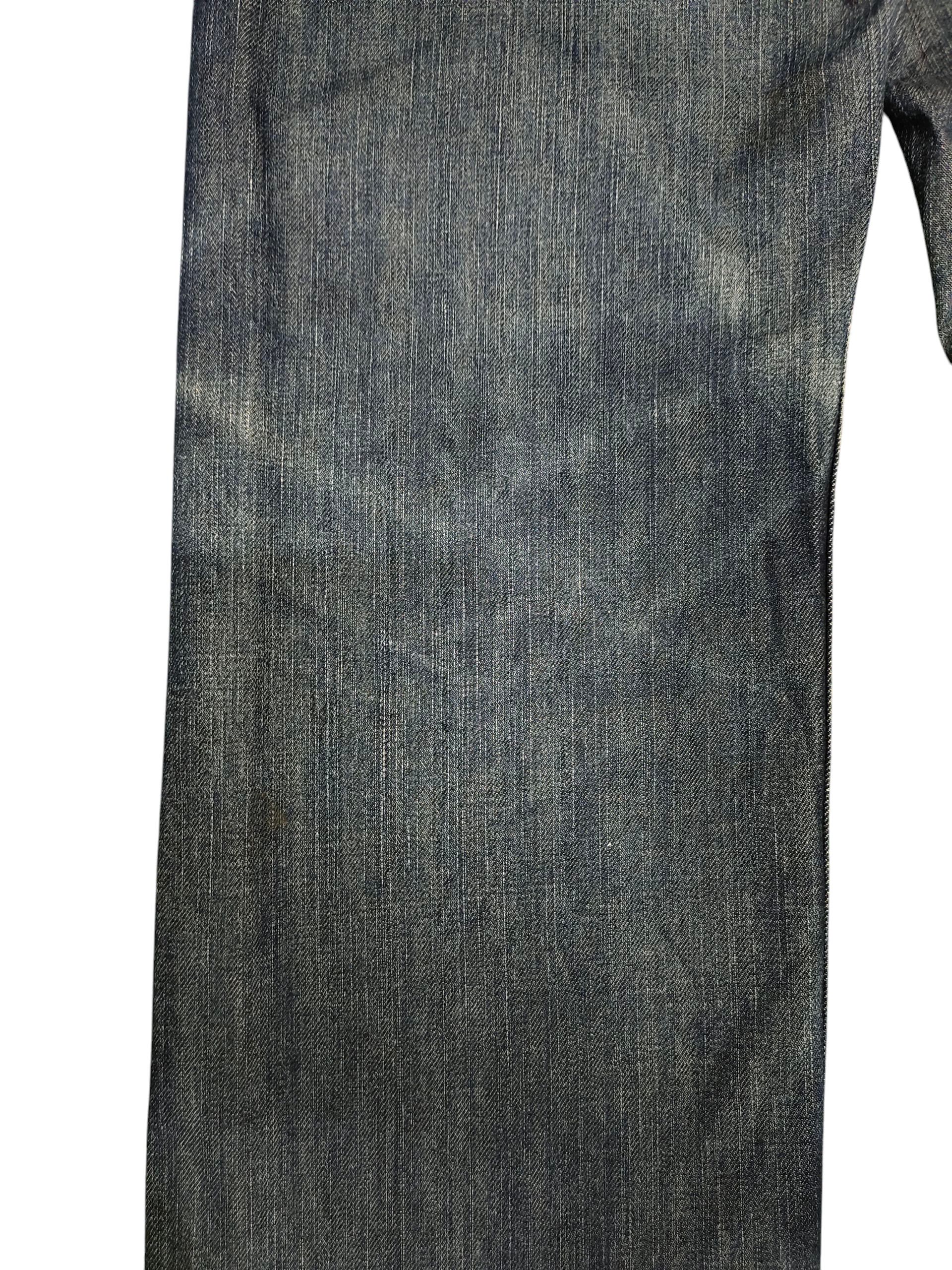 Levi's Vintage Clothing Vintage 2000s Levis 703 Clawmark Distress Faded Denim Jeans Size US 30 / EU 46 - 4 Thumbnail