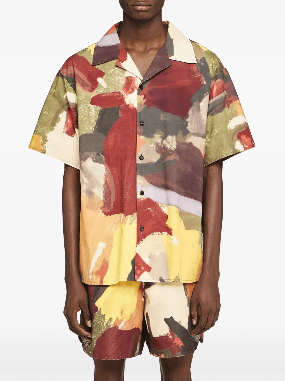 Other Abstract-Print Cotton Shirt Size US L / EU 52-54 / 3 - 3 Thumbnail