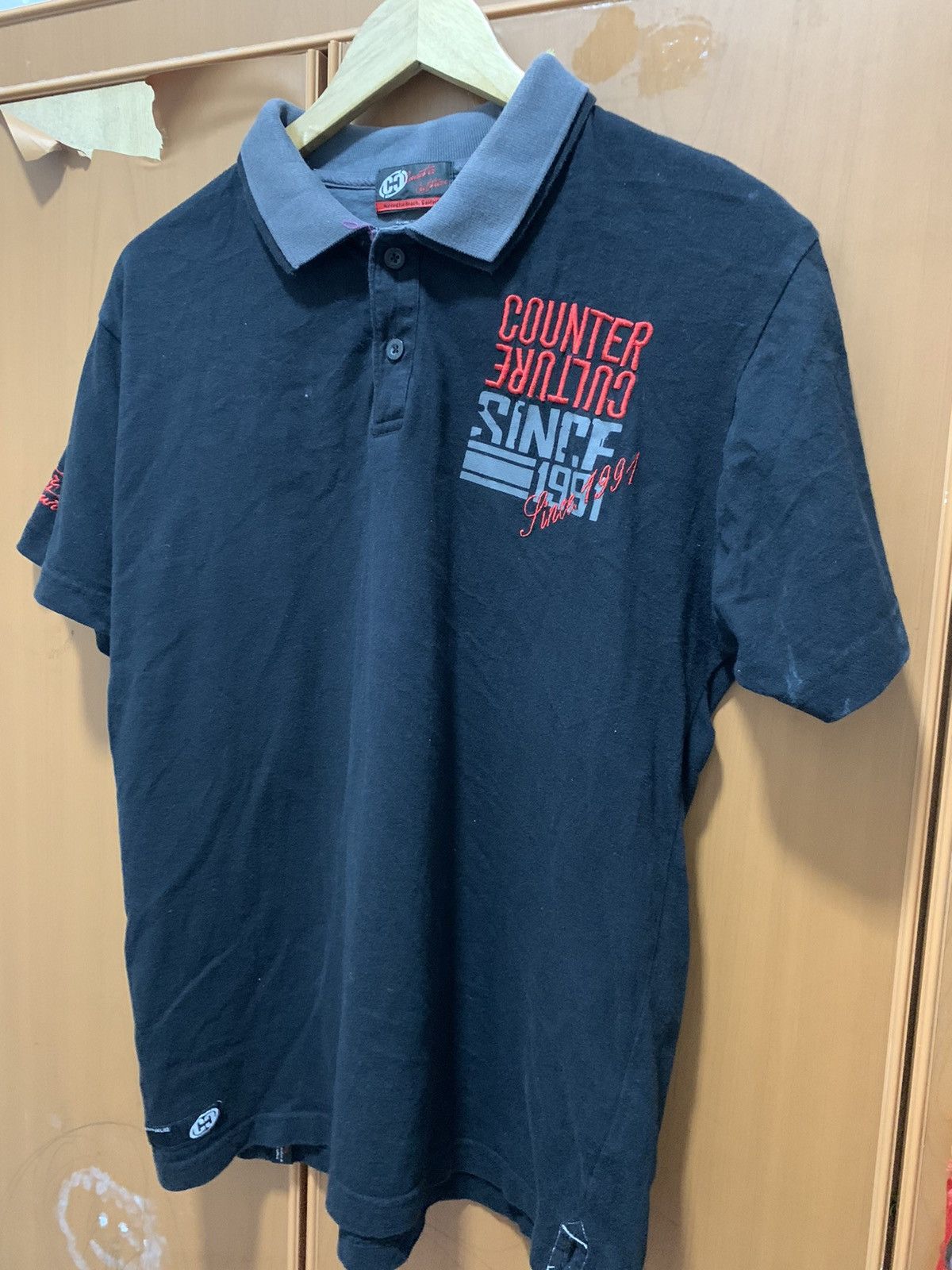 Other Counter Culture Poem Polo Shirt Size US XL / EU 56 / 4 - 13 Thumbnail